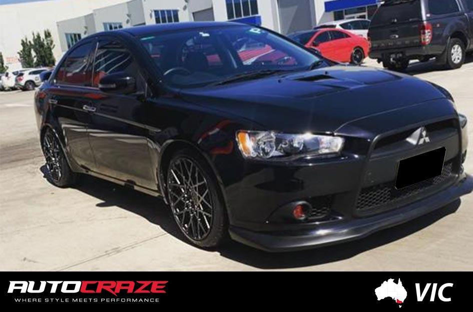 MITSUBISHI LANCER BLQ MATTE BLACK